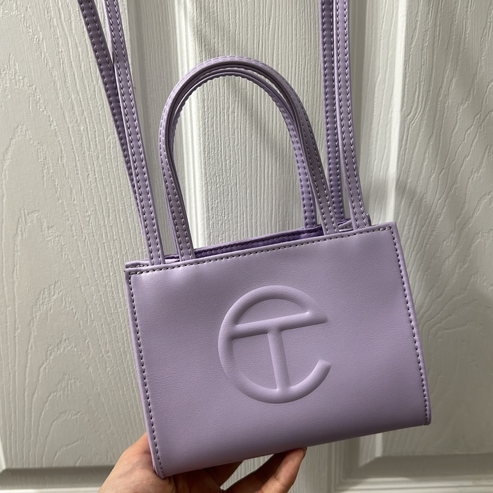 Telfar Purple Small Shoulder Bag